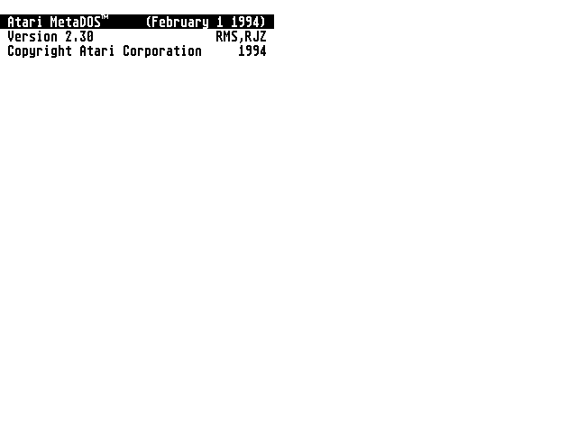 MetaDOS — screenshot 1